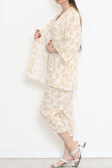 Kimono Takım Bej - 152342.701. - Resim 4