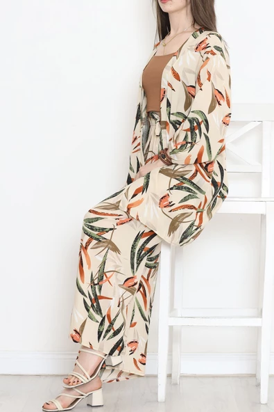 Kimono Takım Bej - 10553.1095. ürün görseli 1