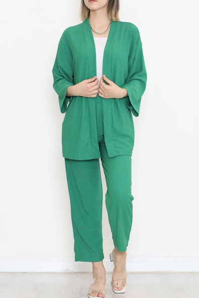 Kimono Takım Yeşil - 12176.1254. ürün görseli 1