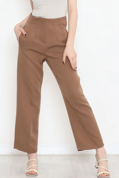 Beli Pensli Pantolon Kahve - 20857.683. ürün görseli 1