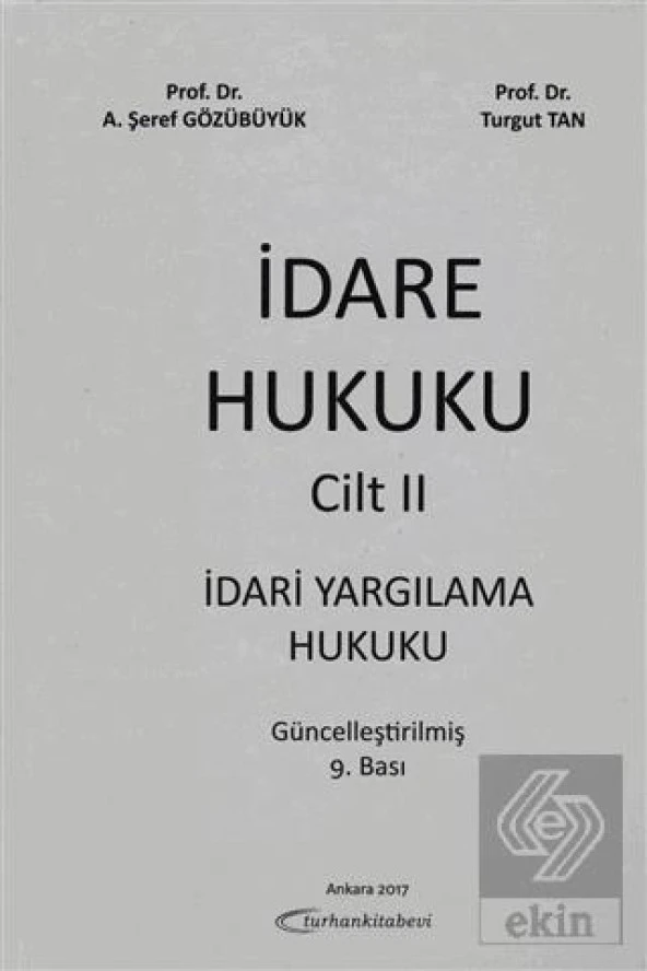 İdare Hukuku Cilt 2 ürün görseli 1