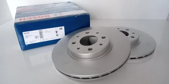 BOSCH FREN DİSKİ ÖN HAVALI TAKIM (2 ADET) DOBLO ALBEA LİNEA BRAVO PANDA STILO MAREA NEMO BİPPER FİORİNO ürün görseli 1