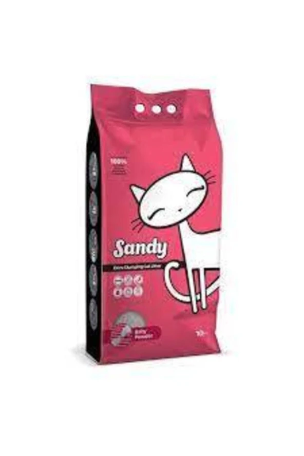 Pudra Kokulu Ekstra Topaklanan Sodyum Bentonit Kedi Kumu 10 Kgx2 Adet ürün görseli 1