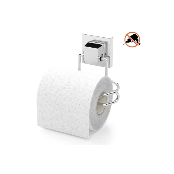 Tekno Tel EF-271 Yapışkanlı Tuvalet Wc Kağıtlık Krom ürün görseli 1