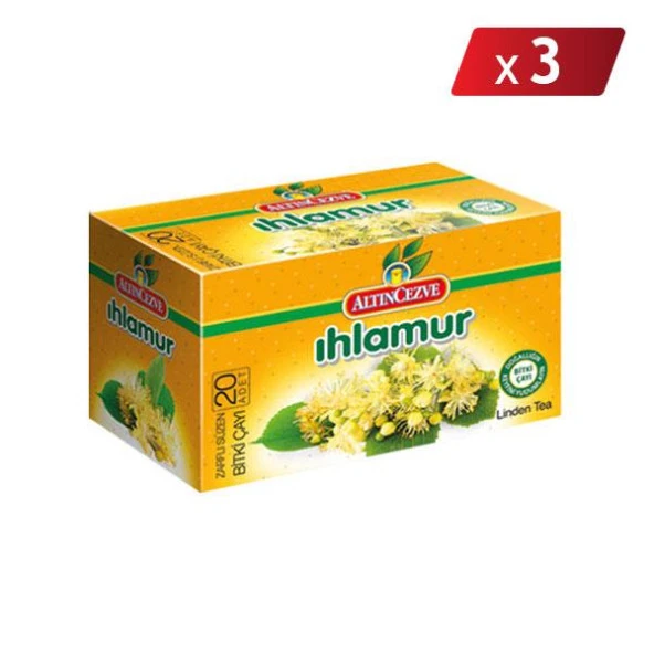 Altıncezve Ihlamur Bitki Süzen Poşet Çay 20 x 2 Gr - 3LÜ PAKET ürün görseli 1