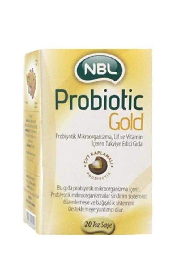 Nbl Probiotic Gold 20 Saşe ürün görseli 1