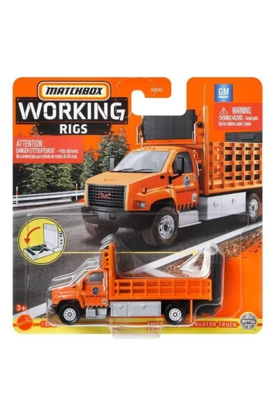 Matchbox Iş Araçları Gmc 3500 Attenuator Truck N3242 - Hfh36 ürün görseli 1