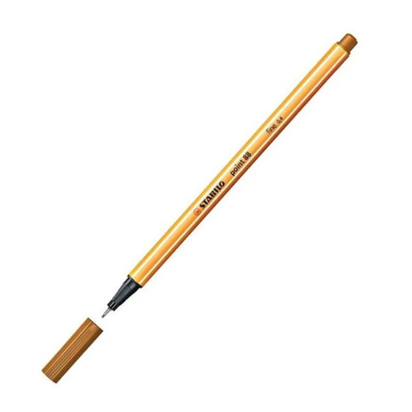 İnce Keçe Uçlu Kalem 0.4 Mm - Hardal Sarısı ürün görseli 1