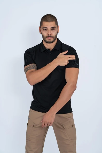 T-SHIRT TACTICAL K.KOL PİKE - 802 ürün görseli 1
