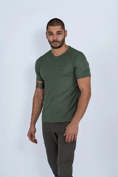 Combat Tactical Outdoor Tişört Günlük Sıfır Yaka Sporcu Erkek Tişörtü T-Shirf - 807 Ygm ürün görseli 1
