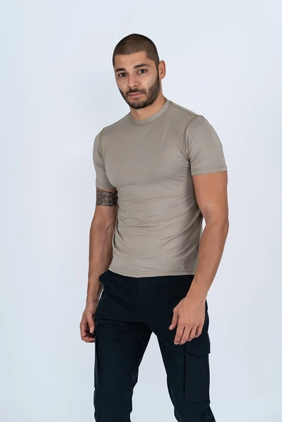 T-SHIRT MICROFİBER BASIC K.KOL - 809 - Resim 3