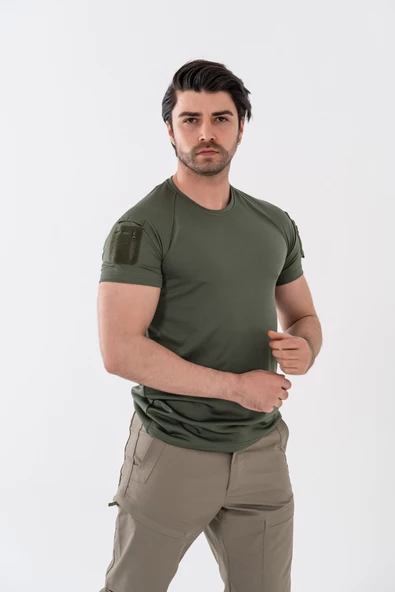 T-SHIRT TACTICAL K.KOL BKT - 801 ürün görseli 1