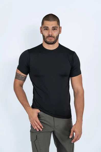 T-SHIRT MICROFİBER BASIC K.KOL - 809 ürün görseli 1