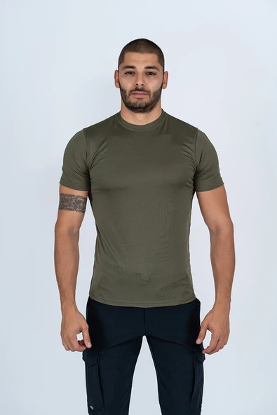 T-SHIRT MICROFİBER BASIC K.KOL - 809 ürün görseli 1