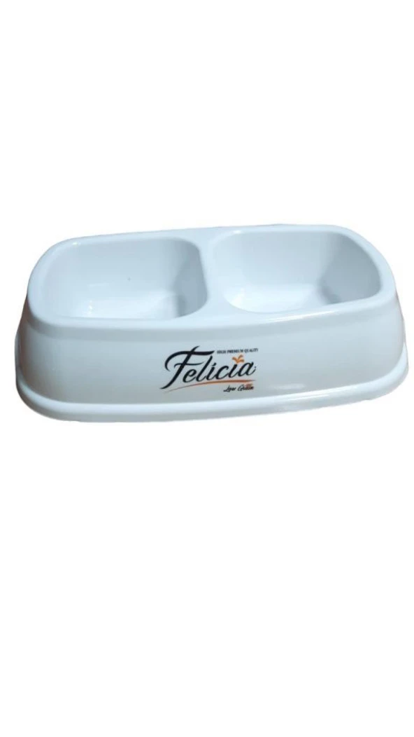 Felicia İkili Küçük Mama Kabı ürün görseli 1