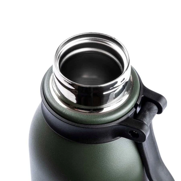 Tantitoni Koyu Yeşil Paslanmaz Çelik Termos 500ML - Resim 2