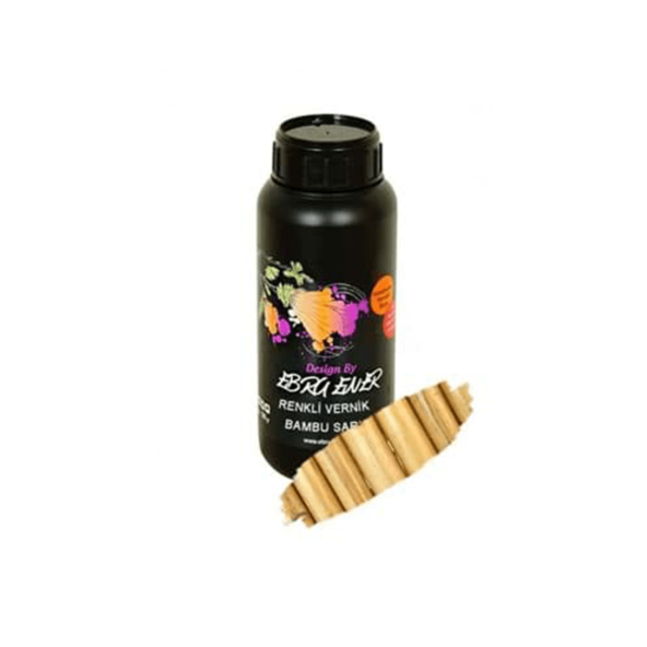 Ebru Ener Anka Renkli Vernik Bambu Sarı 500 gr. ürün görseli 1