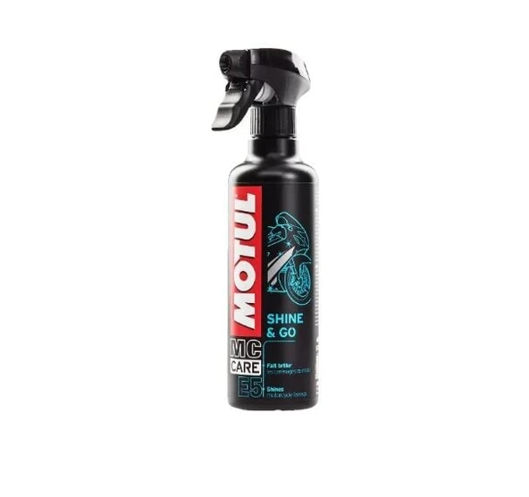Motul E5 Shine & Go 0,400L (Plastik Yüzey Parlatıcı) ürün görseli 1