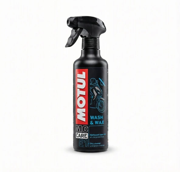 Motul E1 Wash & Wax 0.400L (Susuz Temizleme) ürün görseli 1