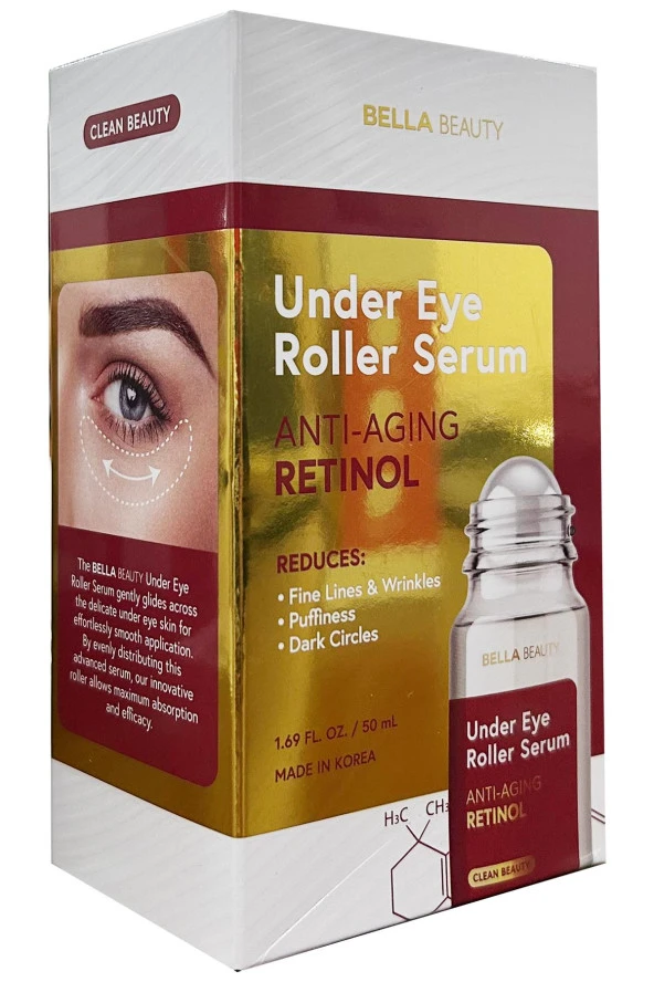 Bella Beauty Retinol Göz Altı Roller Serum 50ML ürün görseli 1