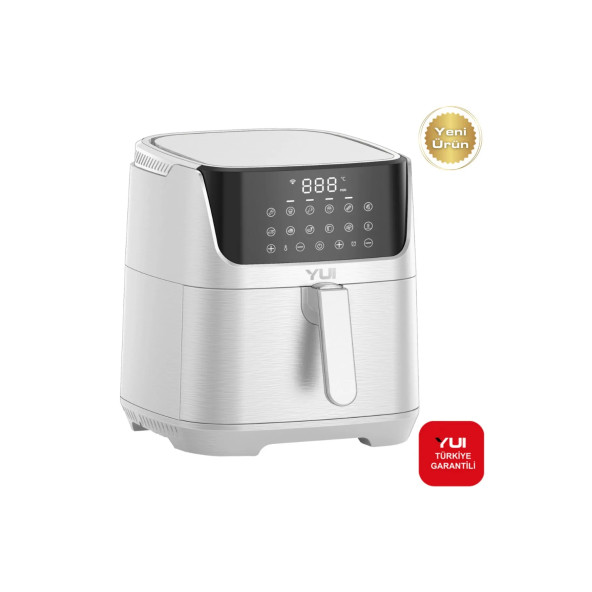 Yui Air Fryer 5.5 Litre Beyaz M25 Maxifry Pro Akıllı Fritöz ürün görseli 1
