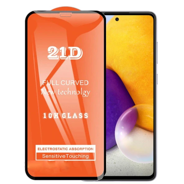 Samsung A72 Ekran Koruyucu 21D Kırılmaz Cam ürün görseli 1