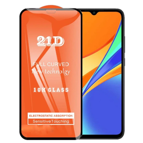 Xiaomi Redmi 9C Ekran Koruyucu 21D Kırılmaz Cam ürün görseli 1