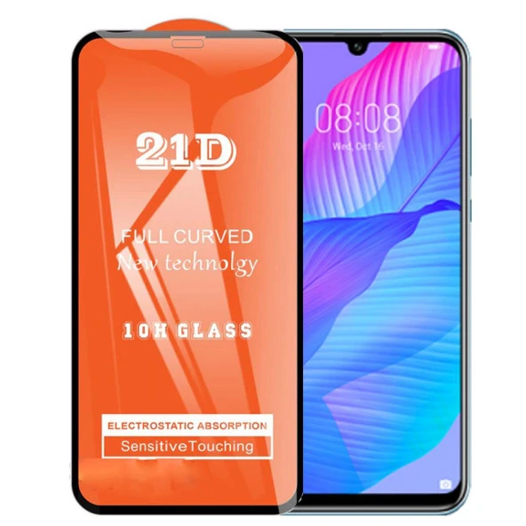 Huawei P Smart S Ekran Koruyucu 21D Tam Kaplayan Kavisli ürün görseli 1