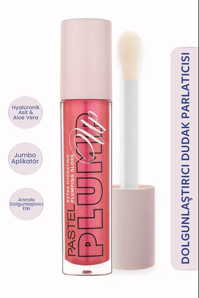 Pastel Plump Up Extra Hydrating Plumping Gloss - Dolgunlaştıran Dudak Parlatıcısı 206 Chic ürün görseli 1