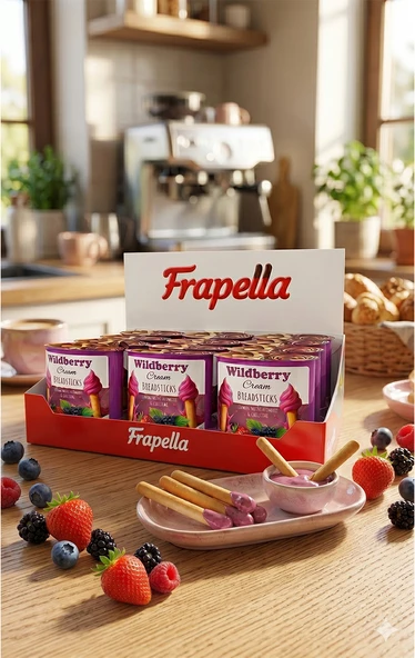 Frapella Orman Meyvesi Kreması Grissini Sticks 12 Adet X 55 Gr. ürün görseli 1