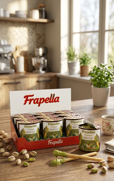 Frapella Antep Fıstık Kreması & Grissini 12 Adet X 55 Gr. ürün görseli 1