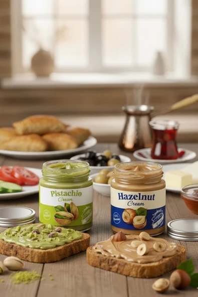 Frapella Fındık Kreması Ve %30 Antep Fıstık Kreması 2 Adet 220 Gr. ürün görseli 1