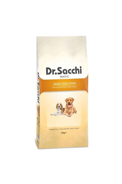 Dr.Sacchi Basic Chicken Yetişkin Köpek Maması 15 Kg ürün görseli 1
