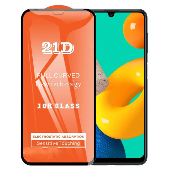 Samsung M32 Ekran Koruyucu 21D Tam Kaplayan Kavisli ürün görseli 1