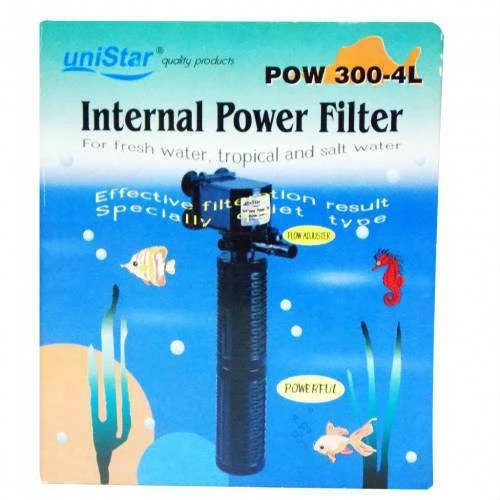 UniStar Pow 300-4L Akvaryum İç Filtre 2000 L/H ürün görseli 1