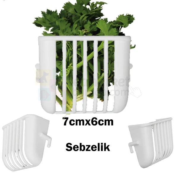Sebzelik Meyvelik Kalarmak Kabı Kuşlar İçin ürün görseli 1