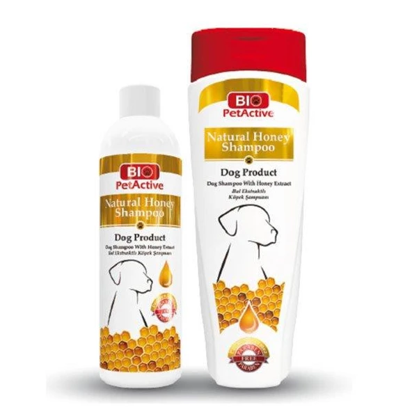 Bio Pet Active Doğal Bal Özlü Buğday Proteinli Köpek Şampuani 400 Ml ürün görseli 1
