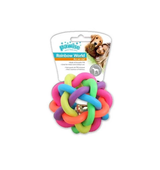 Pawise Rainbow World Örgü Top 10,5 Cm ürün görseli 1