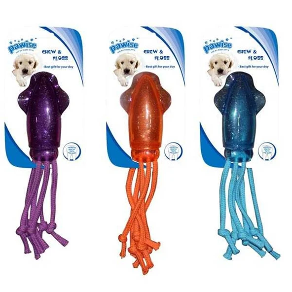 Pawise Mürekkep Balığı İpli Köpek Oyuncağı Small ürün görseli 1