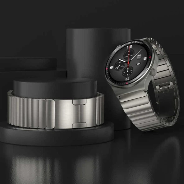 Huawei Watch Ultimate 22mm Metal Kordon KRD-35 - Resim 10