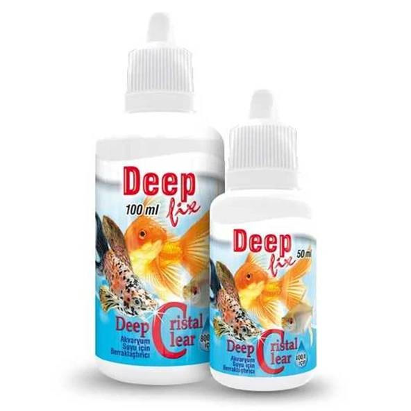 Deep Fix Crystal Clear Akvaryum Suyu Berraklaştirici 50 Ml ürün görseli 1