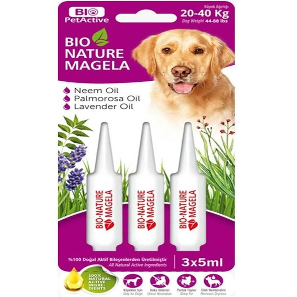 Bio Pet Active Köpek Tüy ve Deri Bakım Damlası 20-40 kg ürün görseli 1