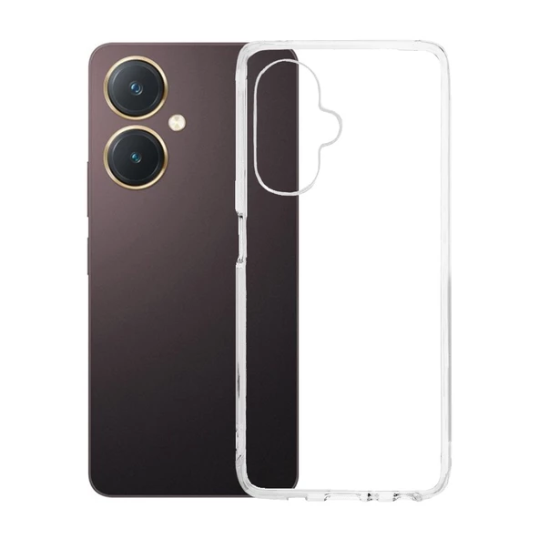Vivo Y27 Kılıf Kamera Korumalı Silikon Şeffaf Kapak ürün görseli 1