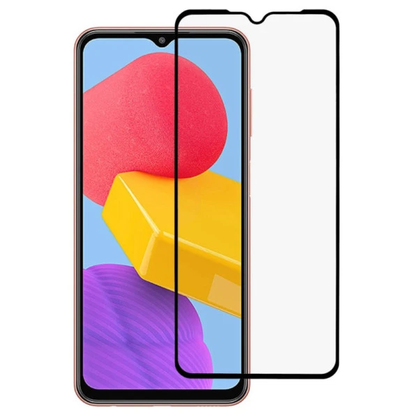 Samsung Galaxy M13 İle Uyumlu Ekran Koruyucu 9D Tam Kaplayan Kavisli ürün görseli 1