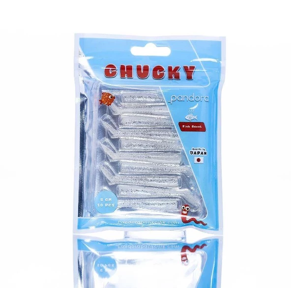 Pandora Chucky 5cm 10 Parça Lrf Silikon Yem - Resim 7