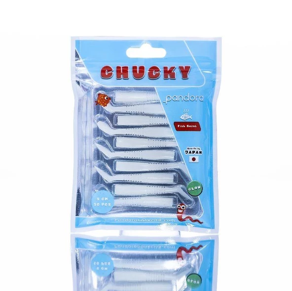 Pandora Chucky 5cm 10 Parça Lrf Silikon Yem - Resim 8