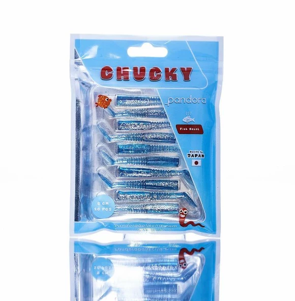 Pandora Chucky 5cm 10 Parça Lrf Silikon Yem - Resim 2