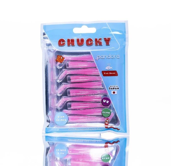 Pandora Chucky 5cm 10 Parça Lrf Silikon Yem - Resim 6