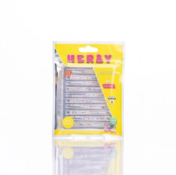 Pandora Herby Worm 5cm 10 Parça Lrf Silikon Yem - Resim 2