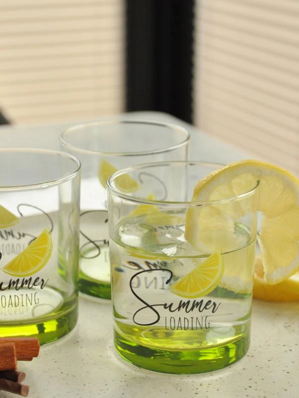 Lemon 3 lü Meşrubat-Su Bardağı 22 Ml - Resim 2